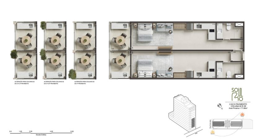 Planta 08 - 2 AO 6 PAV COLUNAS 02 E 05-1450x768